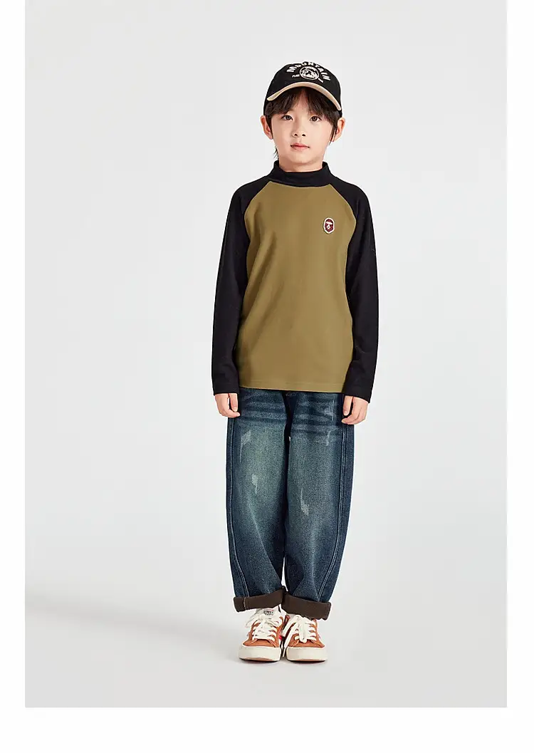Duoduo Boys Thermal T-Shirt Mid Large 2025 Spring Autumn — feature 40