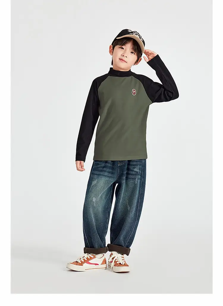 Duoduo Boys Thermal T-Shirt Mid Large 2025 Spring Autumn — feature 46