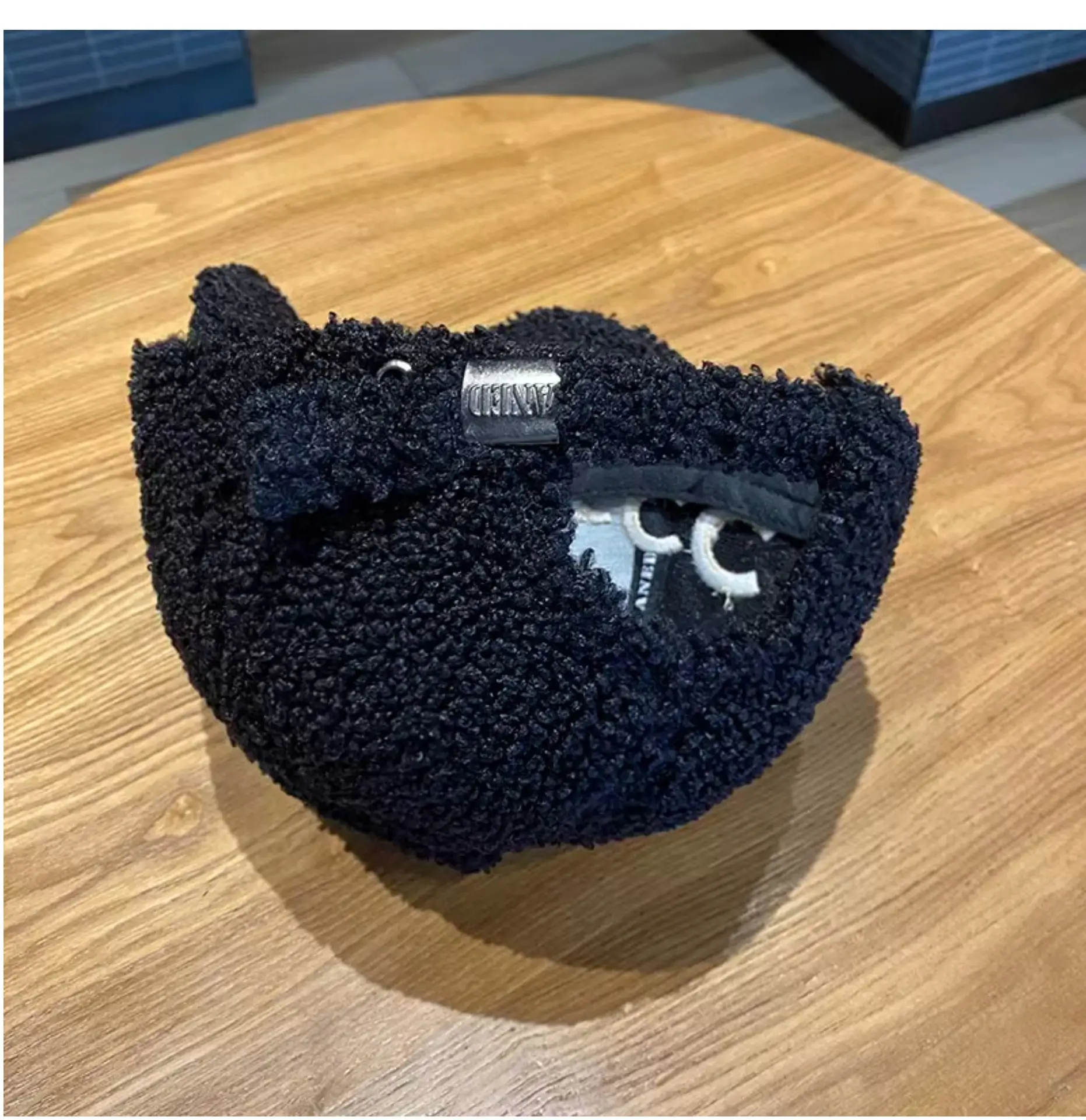 3D Wool Baseball Cap Black Women Men Autumn Winter — feature 5