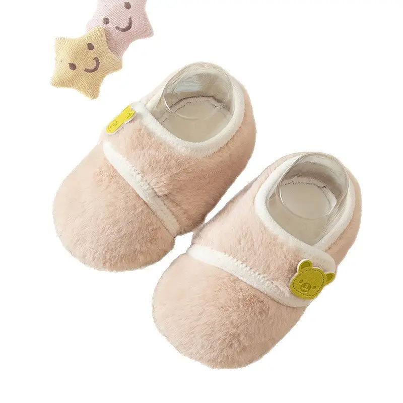 Baby Velvet Warm Socks & Shoes for Toddler Autumn Winter