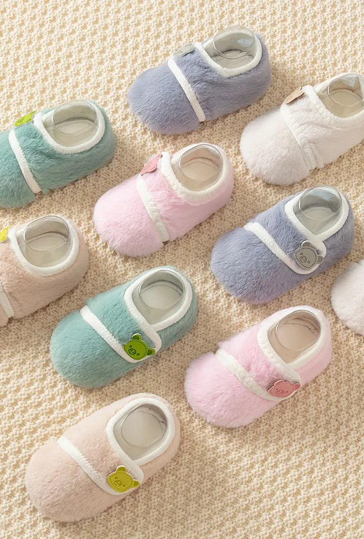 Baby Velvet Warm Socks & Shoes for Toddler Autumn Winter — feature 9