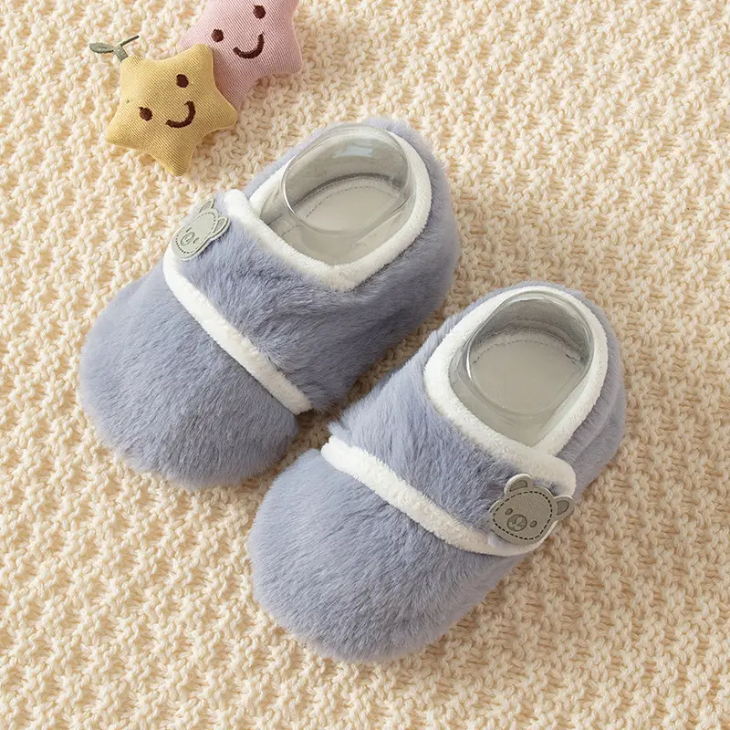 Baby Velvet Warm Socks & Shoes for Toddler Autumn Winter