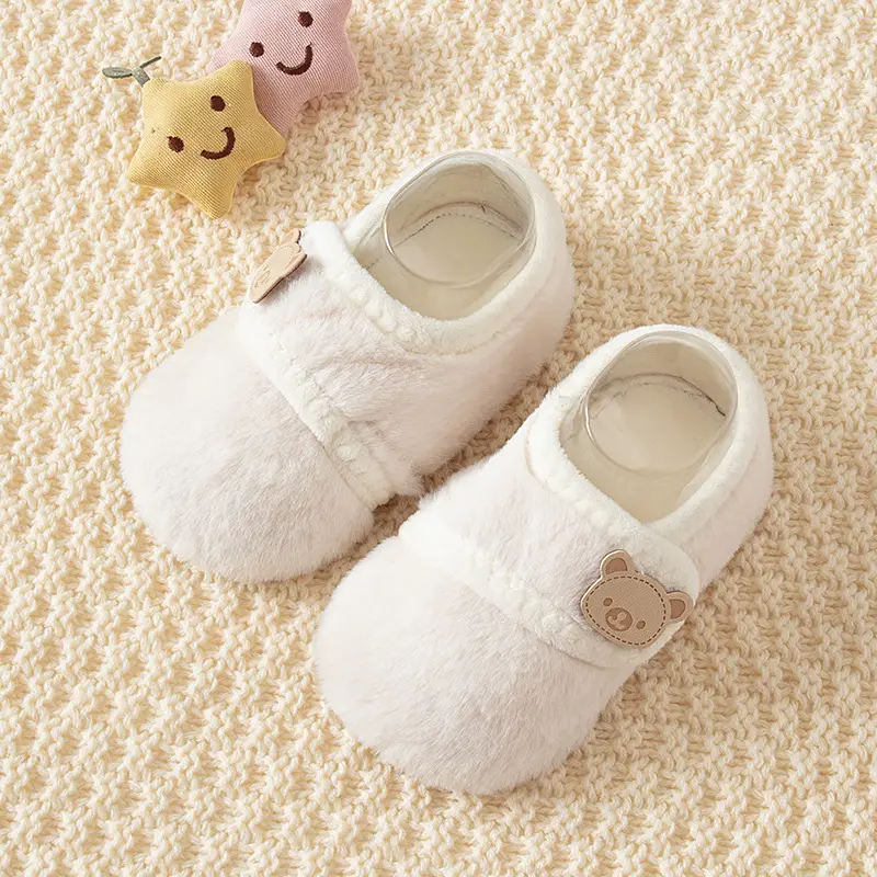 Baby Velvet Warm Socks & Shoes for Toddler Autumn Winter