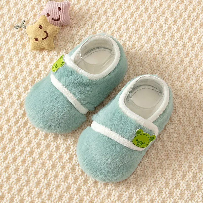 Baby Velvet Warm Socks & Shoes for Toddler Autumn Winter
