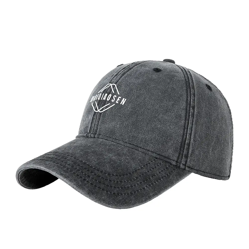 Retro Washed Pure Cotton Baseball Cap for Men - Image 16