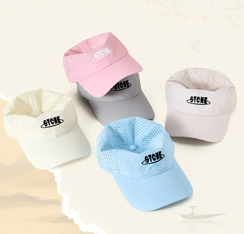 Men Blue Water-Repellent Baseball Cap with Brand Logo — feature 8
