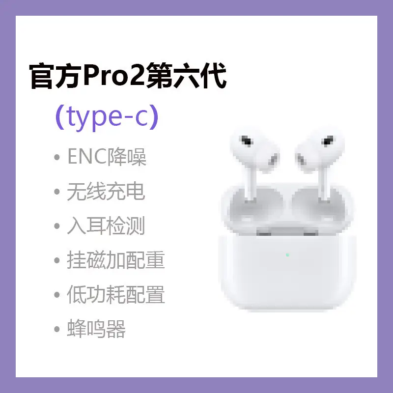Huaqiangbei Pro3 Heart Rate Monitoring 7Th Generation In-Ear Bluetooth Headphones 8Th Generation Anc Noise Reduction 6Th Generation Headphones Air4