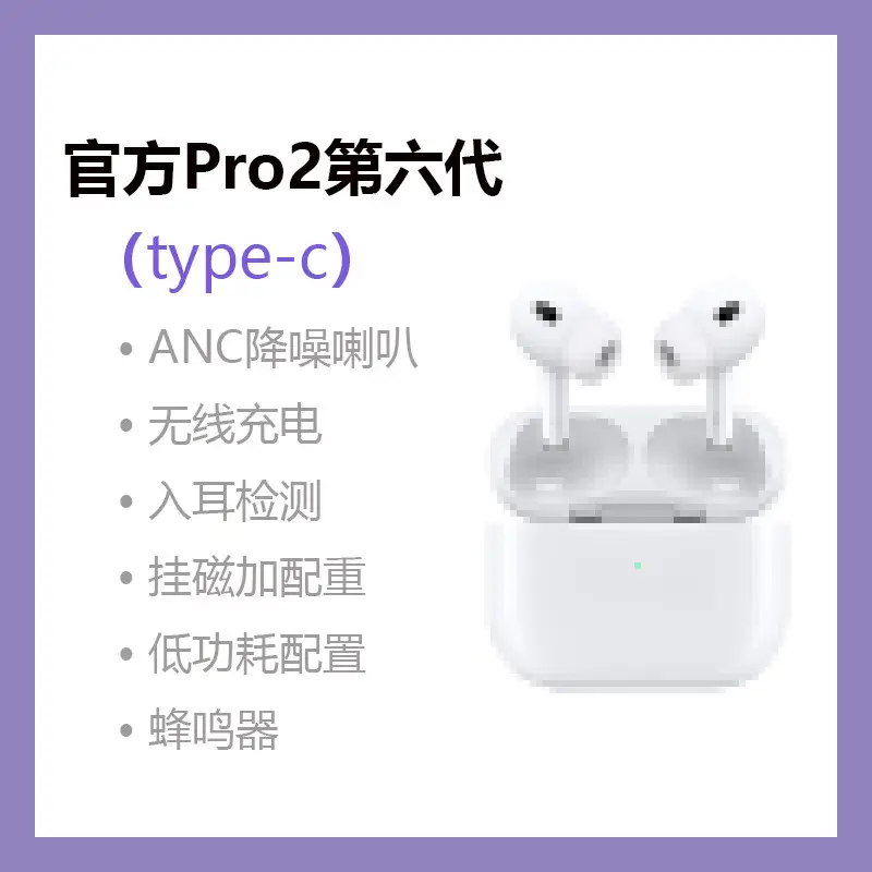 Huaqiangbei Pro3 Heart Rate Monitoring 7Th Generation In-Ear Bluetooth Headphones 8Th Generation Anc Noise Reduction 6Th Generation Headphones Air4