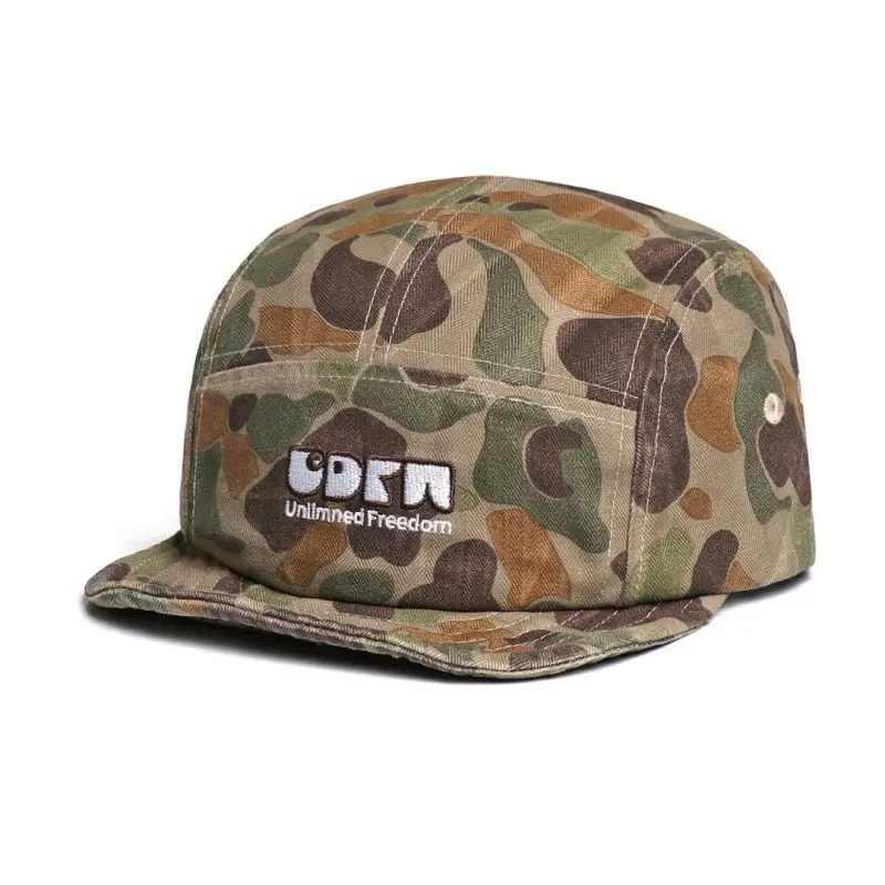 Men Camouflage Baseball Cap with Wide Brim - Image 11
