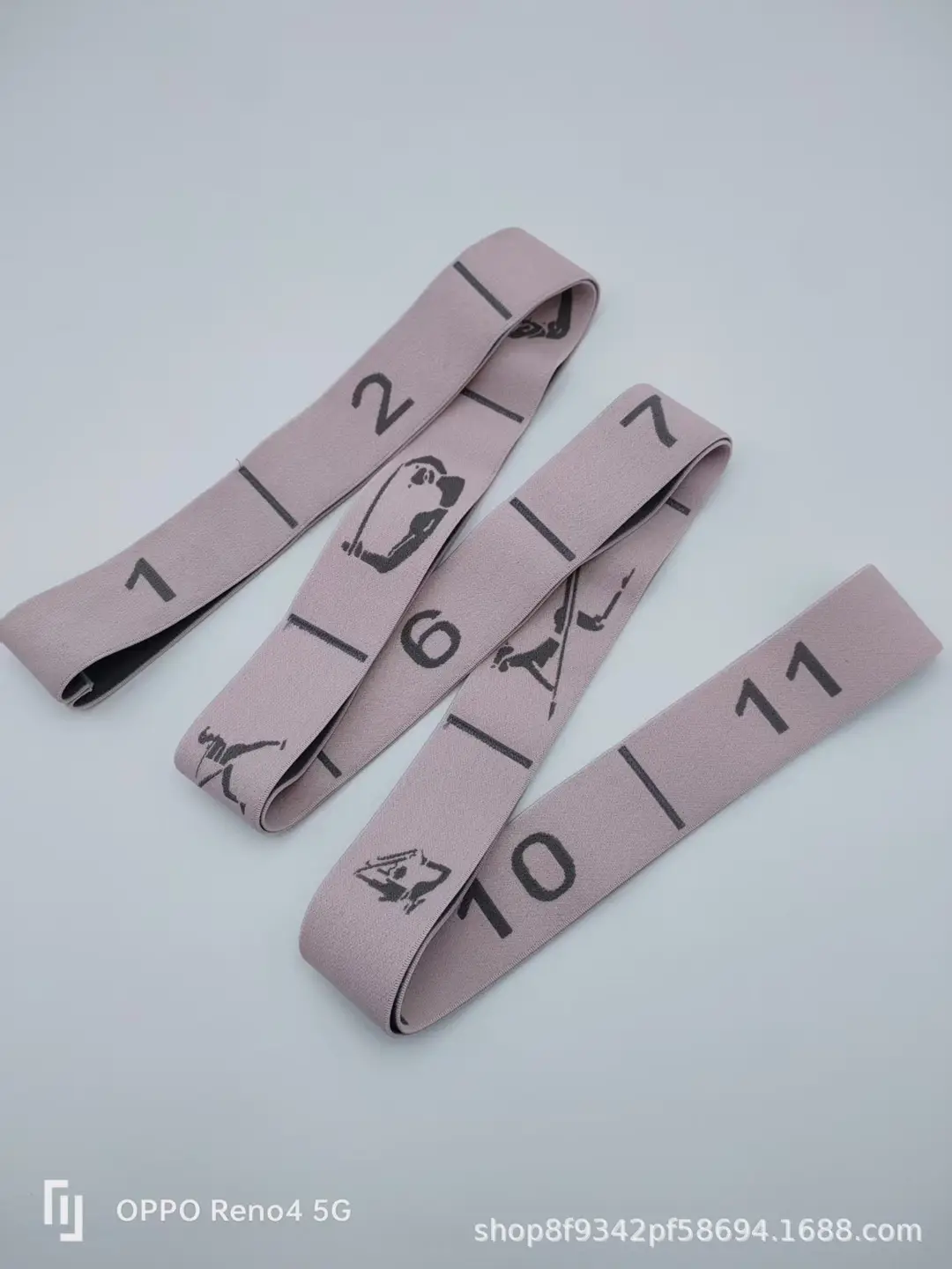 In-Stock Yoga Stretch Band with Numerical Segments for Dance and Fitness, Elastic Band for Auxiliary Resistance Stretching and Back Opening Posture Training — feature 22