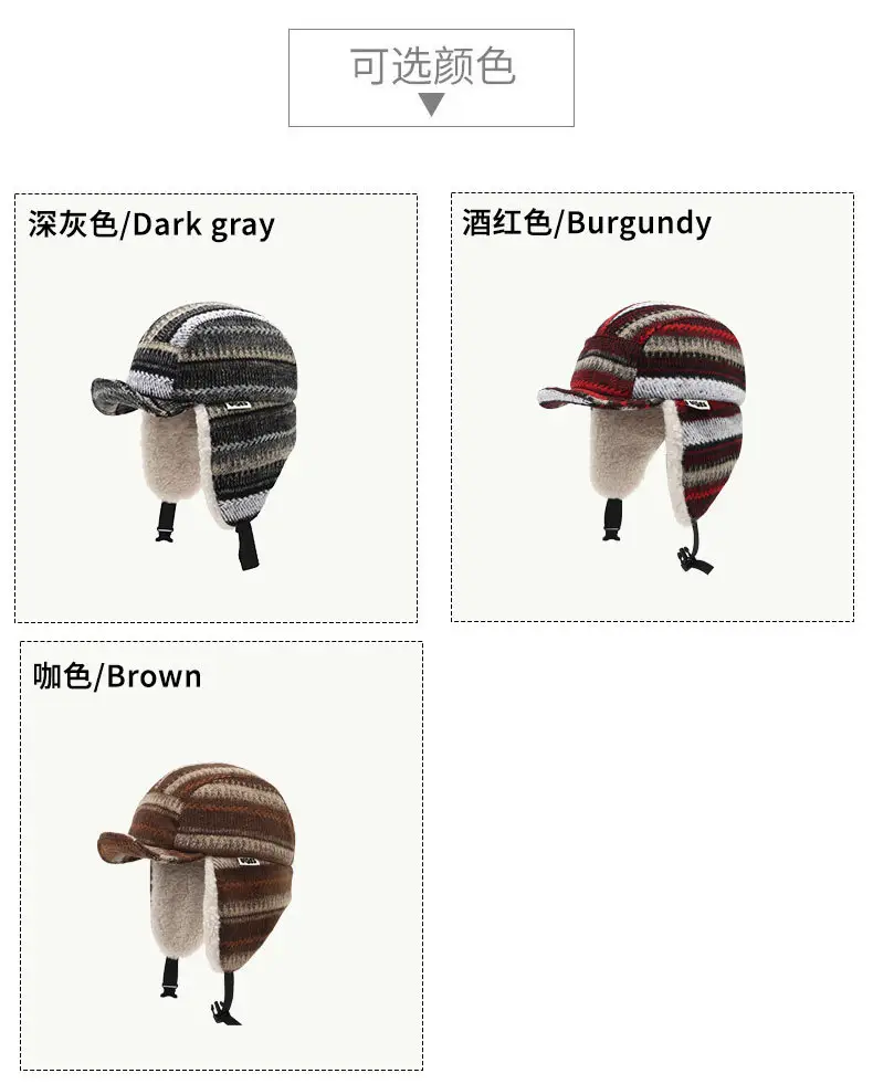Japanese-Style Fleece Lined Duckbill Hat for Women — feature 8
