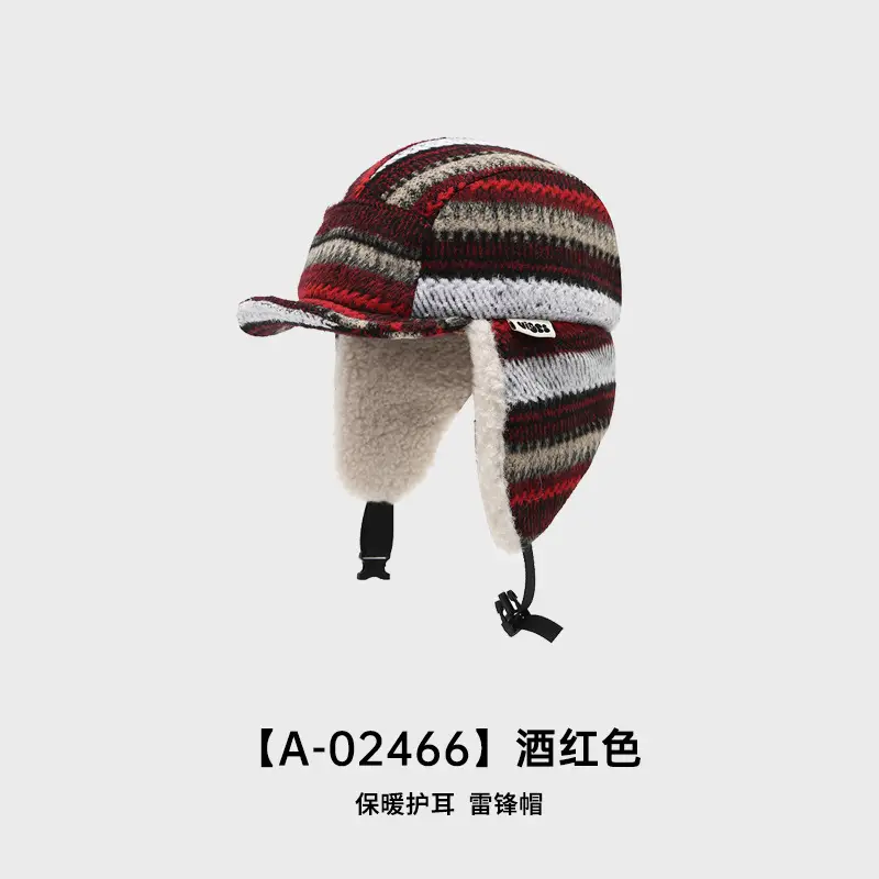 Japanese-Style Fleece Lined Duckbill Hat for Women - Image 2