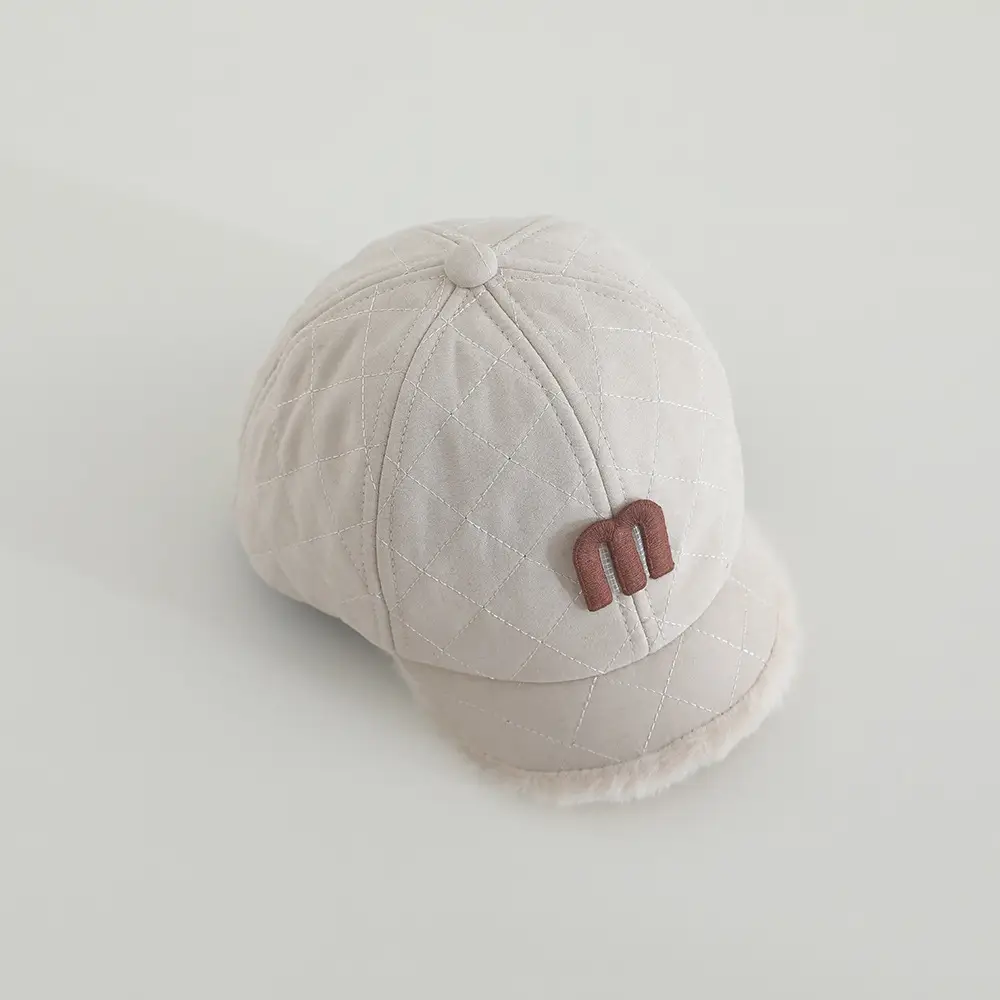 Red Letter Short Bim Peaked Cap for Boys Girls 1-3Y — feature 14