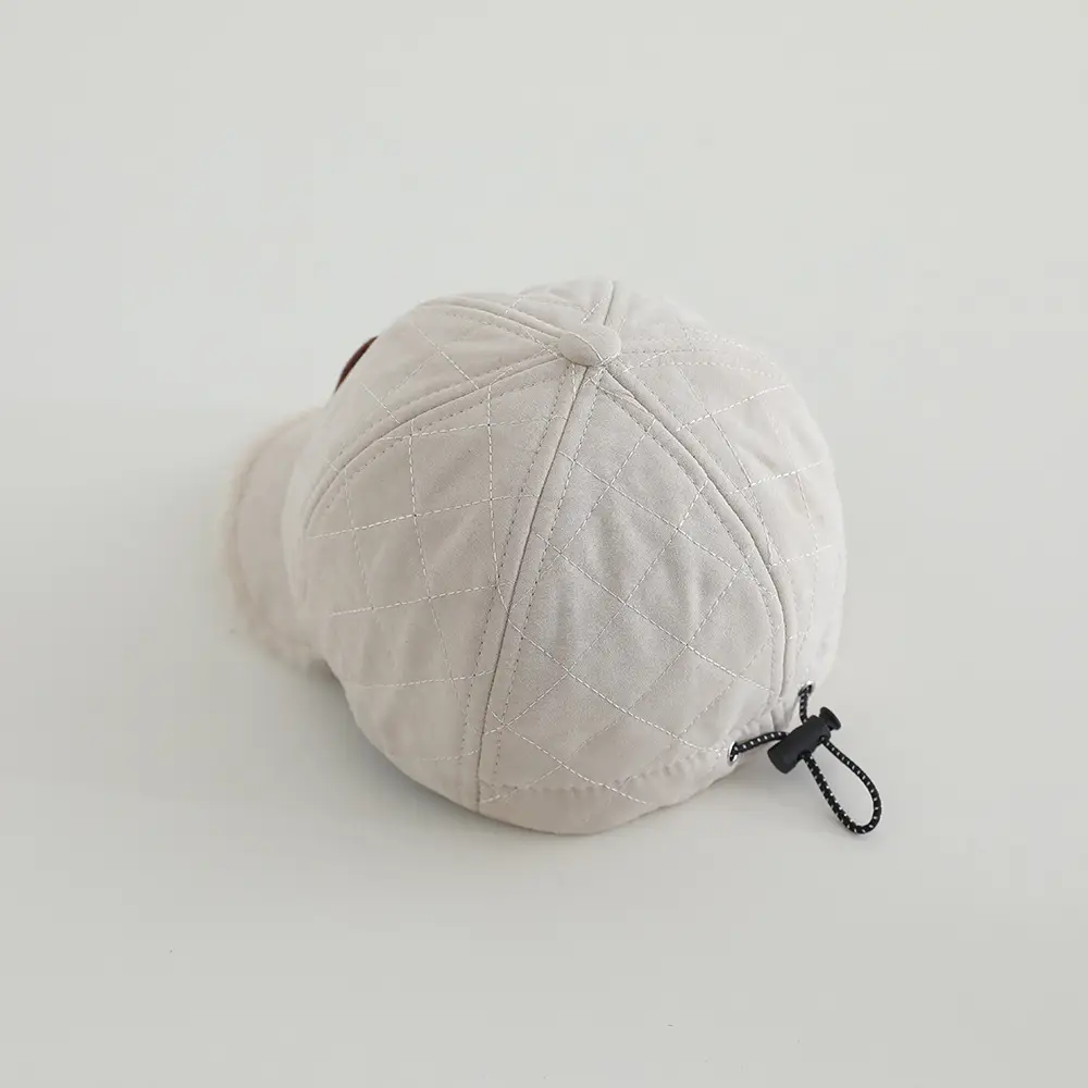 Red Letter Short Bim Peaked Cap for Boys Girls 1-3Y — feature 16