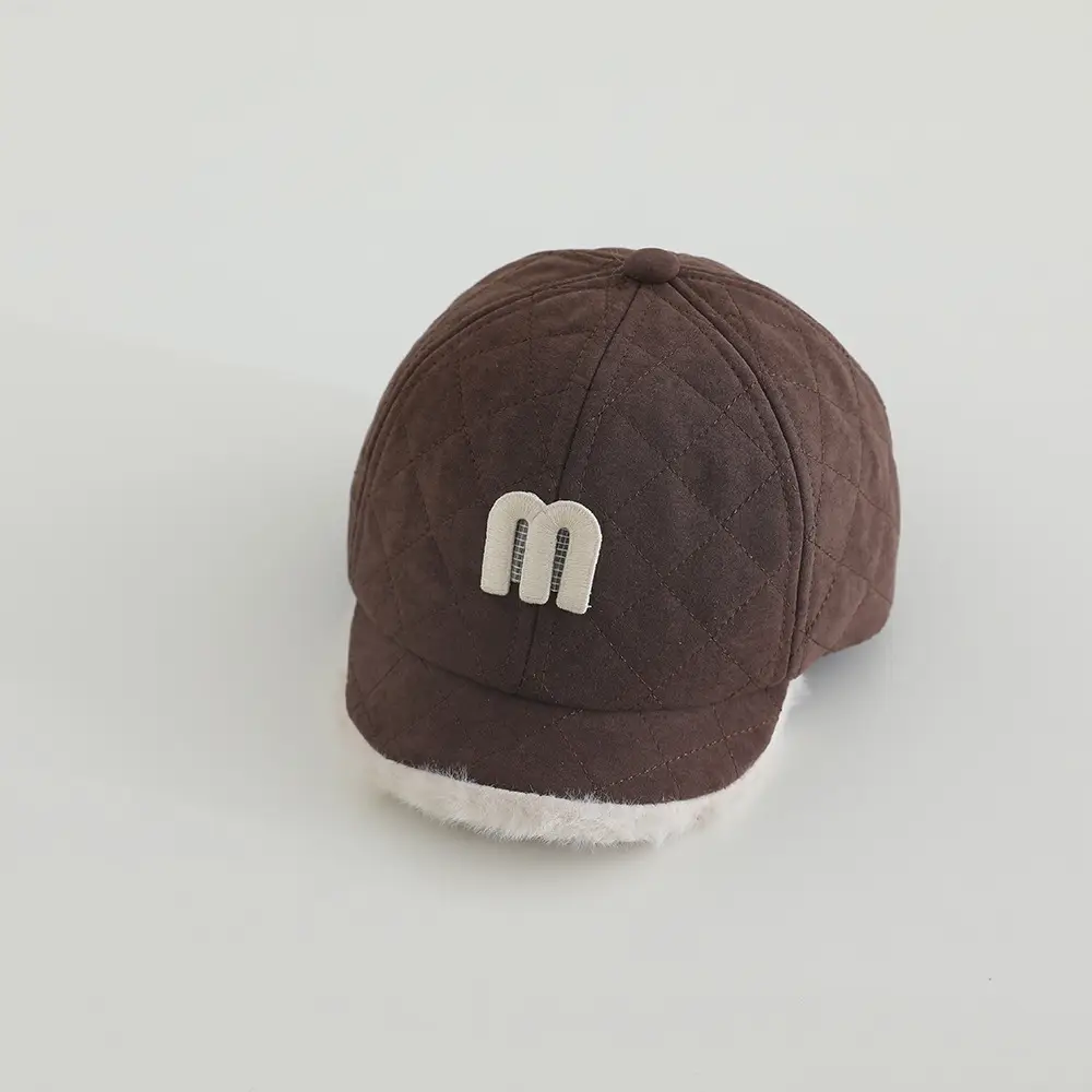 Red Letter Short Bim Peaked Cap for Boys Girls 1-3Y - Image 5