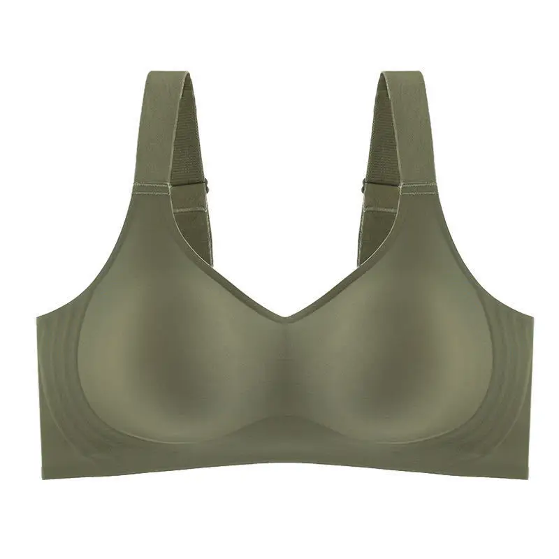 Sports Yoga Vest Jelly Strip Seamless Intimates Women's Small Breast Push-Up No Rims Soft Support Bra Summer Thin Style