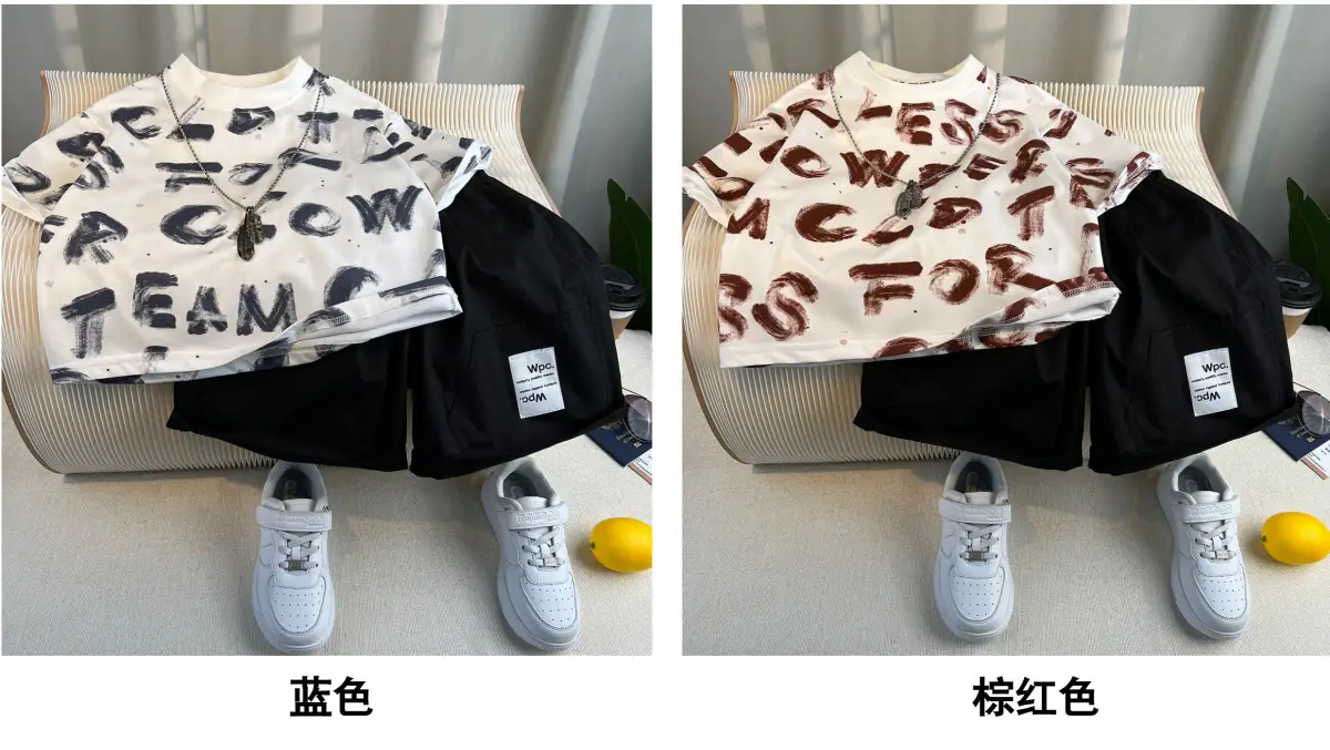 Boys Summer Outfit 2026 T-Shirt Shorts Set — feature 5