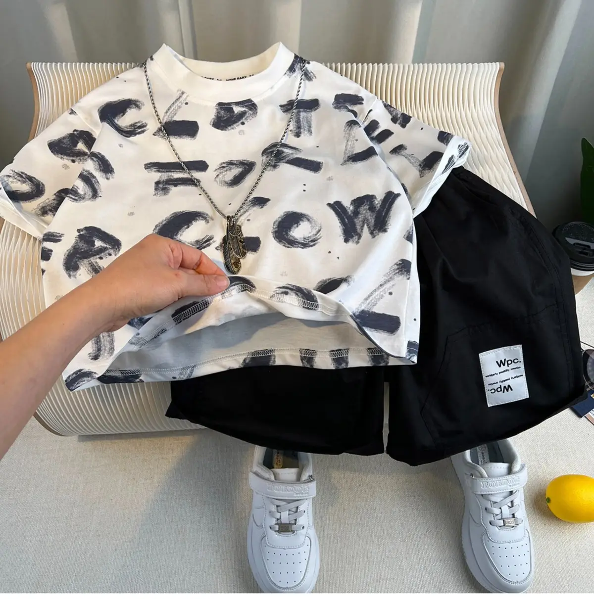Boys Summer Outfit 2026 T-Shirt Shorts Set — feature 8