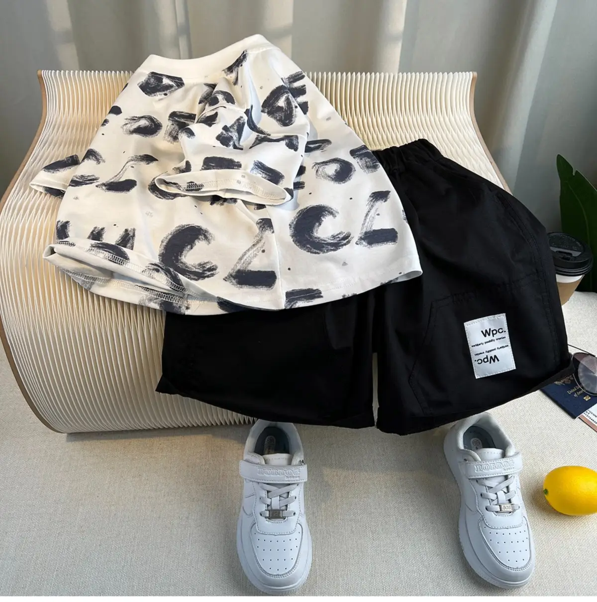 Boys Summer Outfit 2026 T-Shirt Shorts Set — feature 9