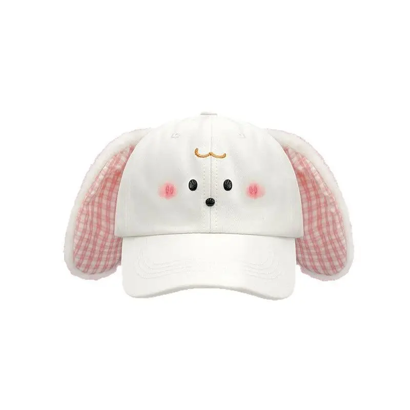 Cute Plush Bunny Cap for Women Autumn Sunshade - Image 6