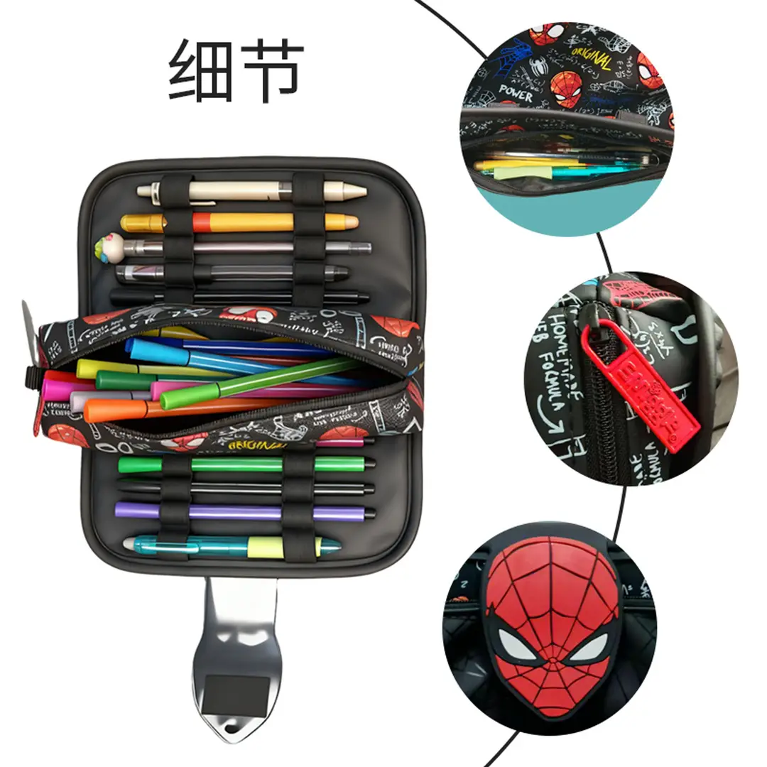Australia Smiggle Pencil Bag Large Capacity Student Stationery Bag Double-Layer Stationery Box 2025 New Hot Pencil Bag