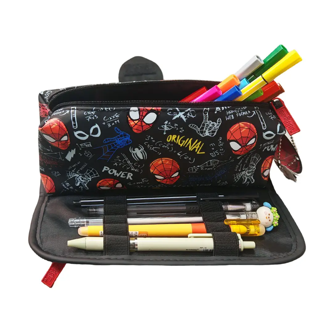 Australia Smiggle Pencil Bag Large Capacity Student Stationery Bag Double-Layer Stationery Box 2025 New Hot Pencil Bag