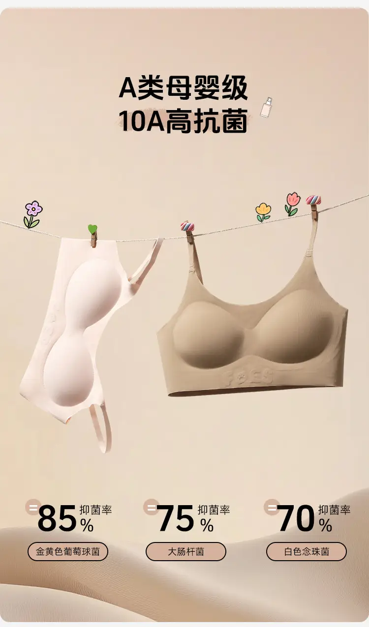 New Adolescent Junior High School Girls' Development Period Intimates Women's Small Vest Comfortable Invisible Student Girl Intimates — feature 7