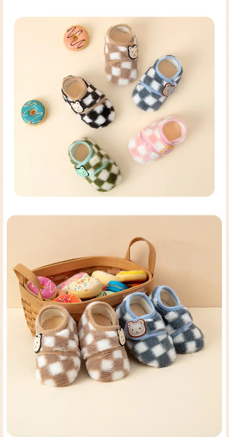 Baby Fleece Lined Warm Shoes for Men Women Autumn Winter — feature 13