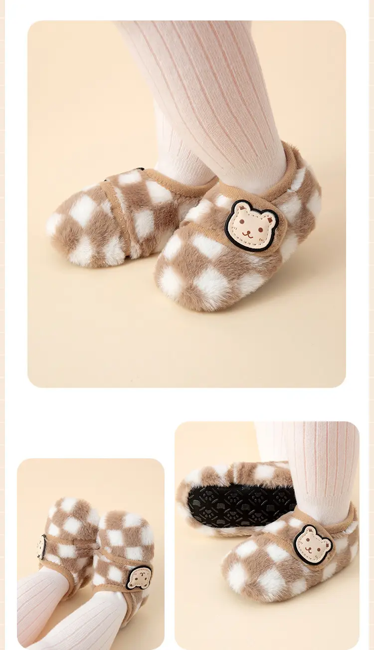 Baby Fleece Lined Warm Shoes for Men Women Autumn Winter — feature 14