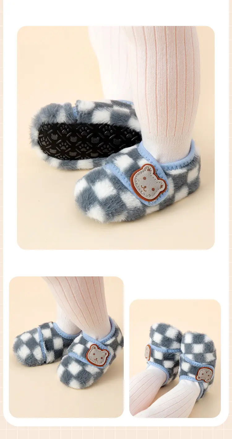 Baby Fleece Lined Warm Shoes for Men Women Autumn Winter — feature 15