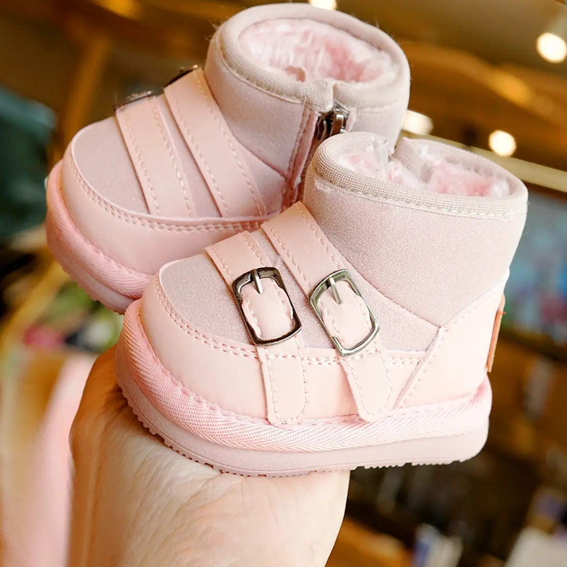 Winter Velvet Toddler Shoes for 1-2 Years Old