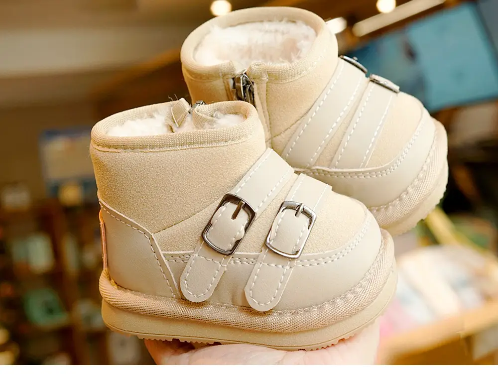Winter Velvet Toddler Shoes for 1-2 Years Old — feature 4
