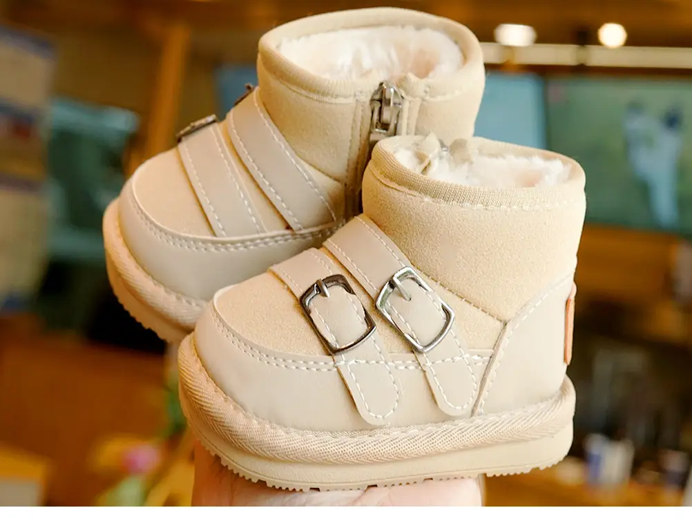 Winter Velvet Toddler Shoes for 1-2 Years Old — feature 5