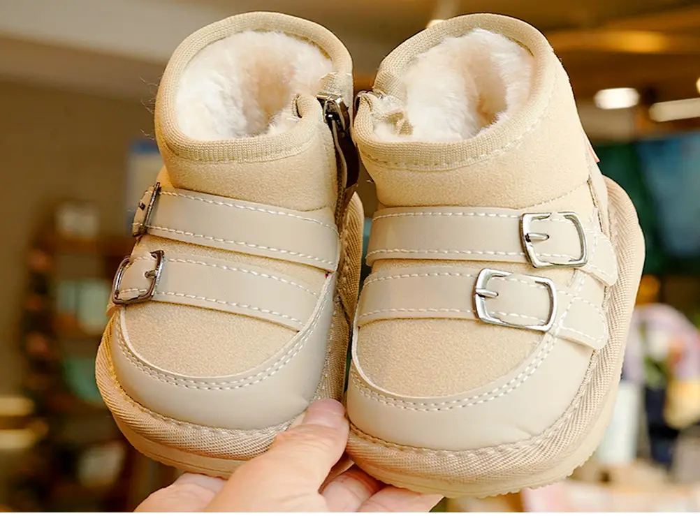 Winter Velvet Toddler Shoes for 1-2 Years Old — feature 6
