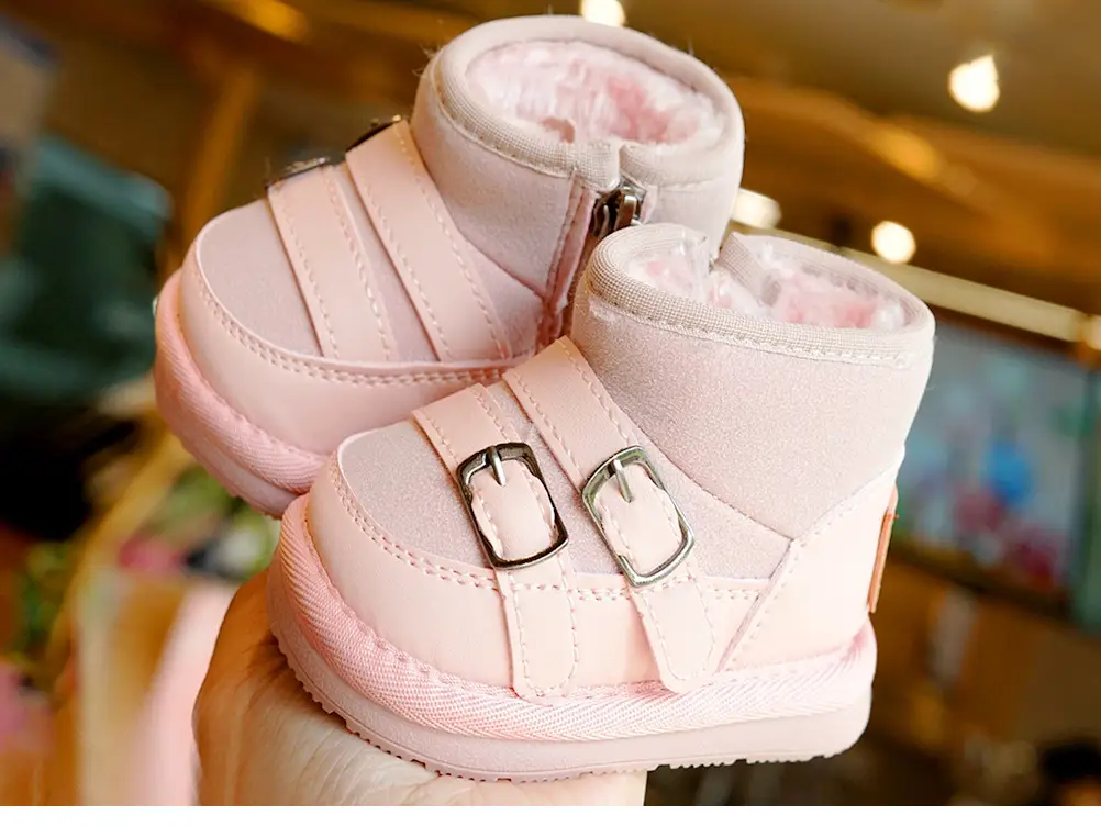 Winter Velvet Toddler Shoes for 1-2 Years Old — feature 8