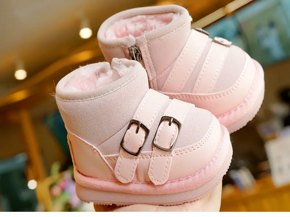 Winter Velvet Toddler Shoes for 1-2 Years Old — feature 9