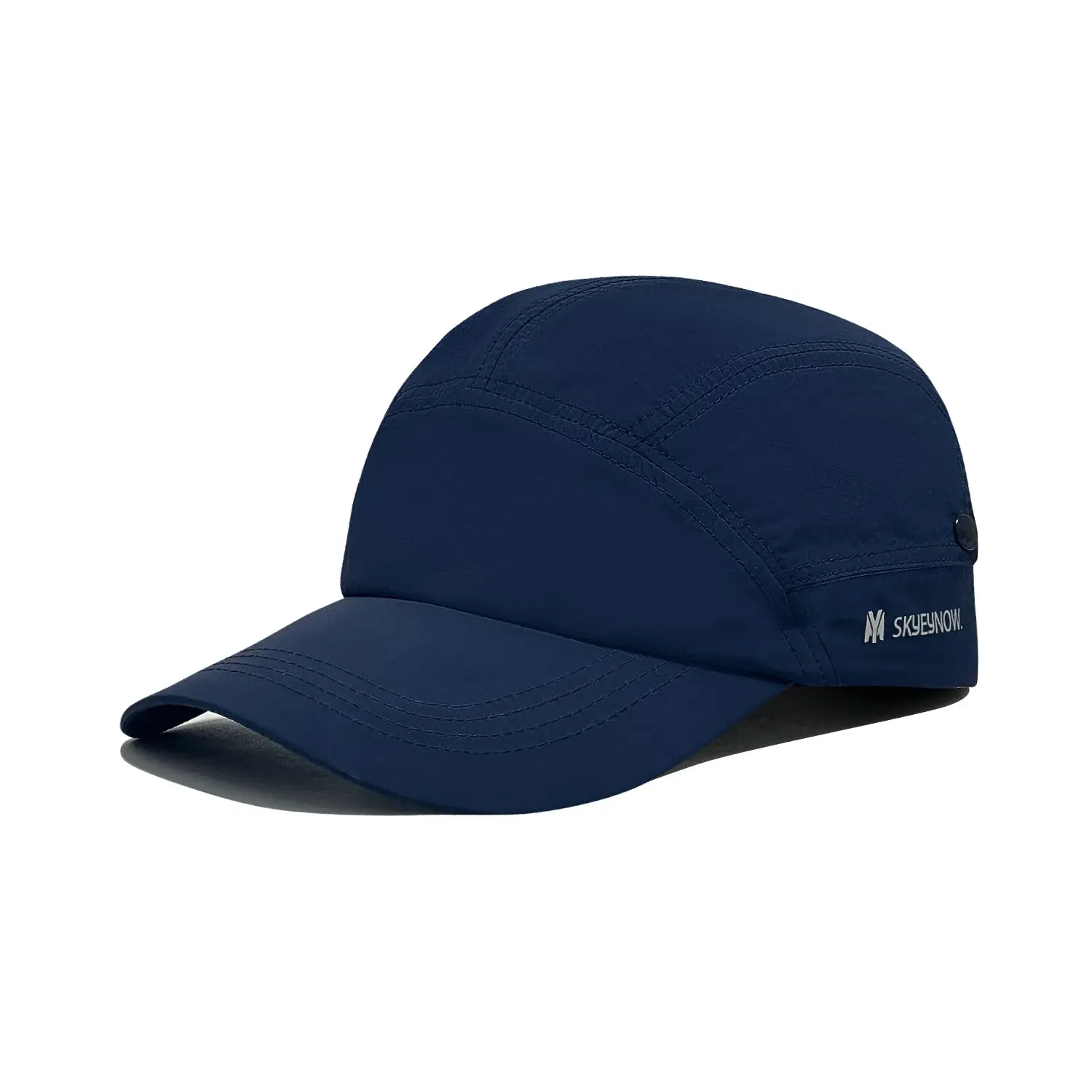 Men Lightweight Curved Brim Baseball Cap Beige - Image 2