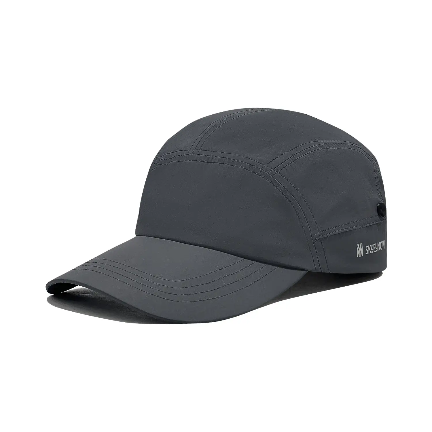 Men Lightweight Curved Brim Baseball Cap Beige - Image 7