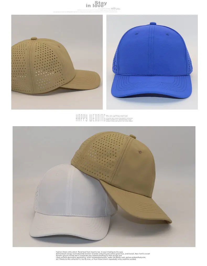 Men's Mesh Baseball Cap 7 Colors Quick Dry — feature 11
