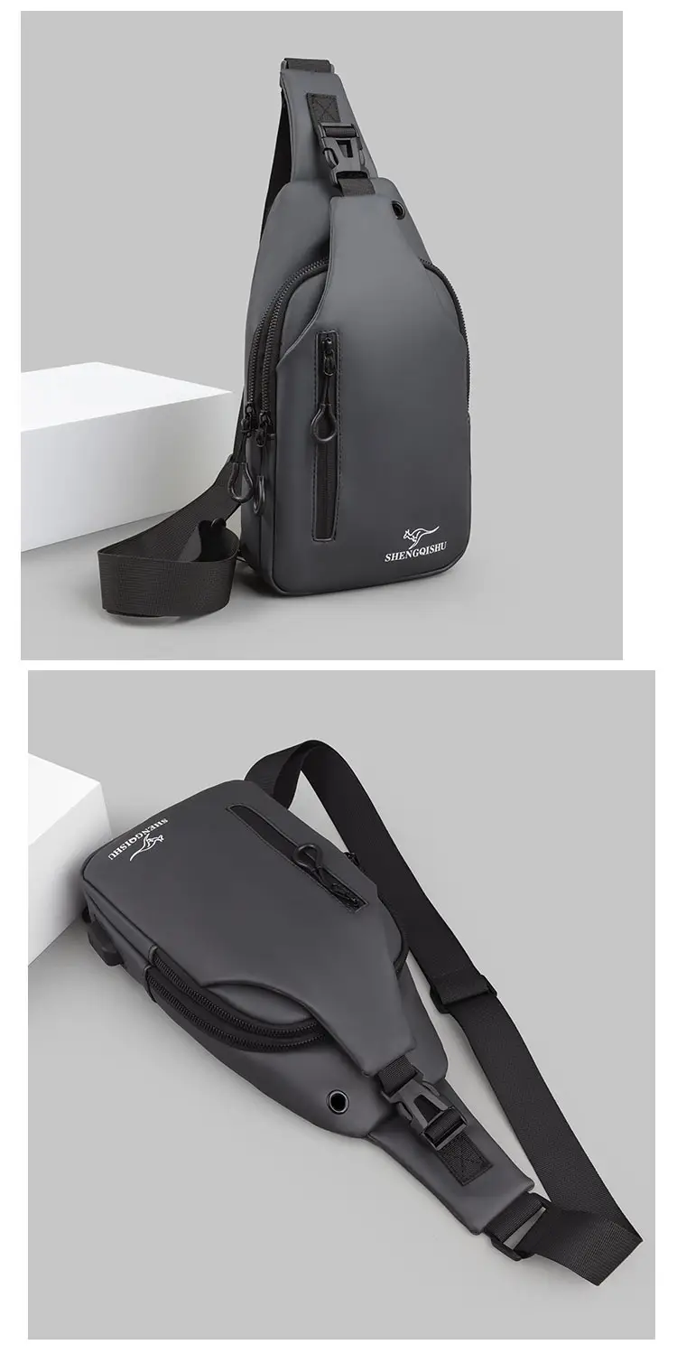 Korean Style Water-Proof Crossbody Bag for Men — feature 4