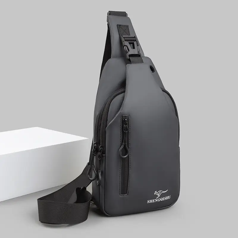Korean Style Water-Proof Crossbody Bag for Men - Image 2