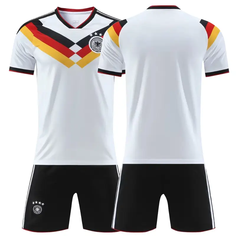 2026 World Cup Germany Home and Away Football Uniform Set Quick-Drying Men's New Cross-Border Football Uniform Short-Sleeved Jersey Summer