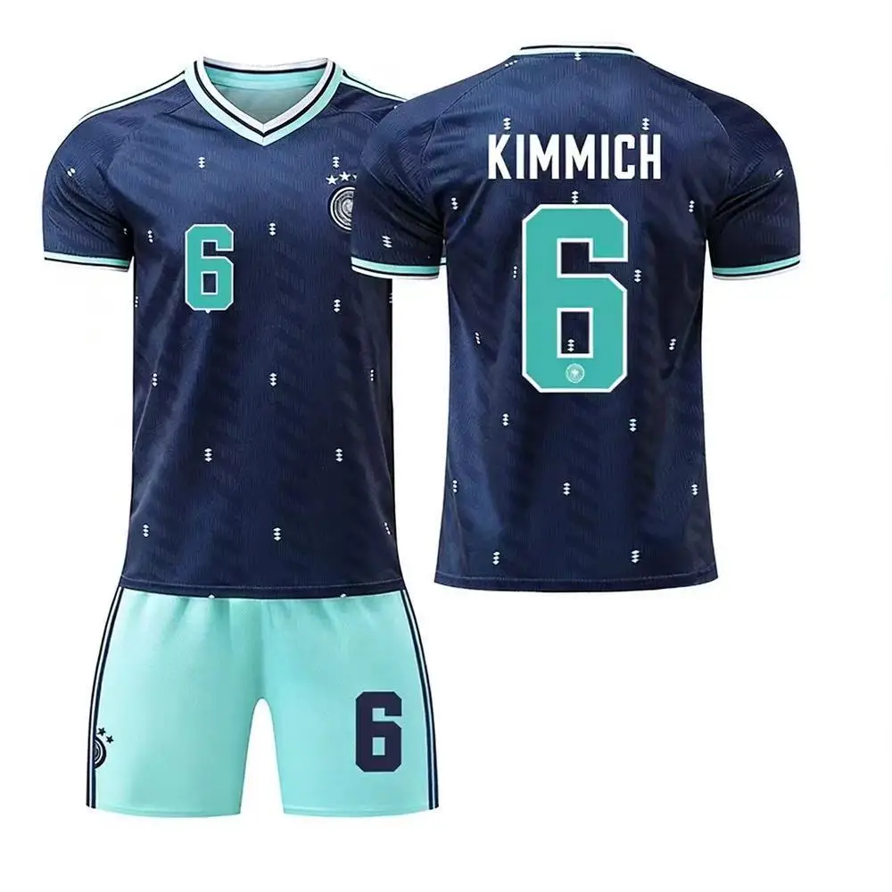 2026 World Cup Germany Home and Away Football Uniform Set Quick-Drying Men's New Cross-Border Football Uniform Short-Sleeved Jersey Summer