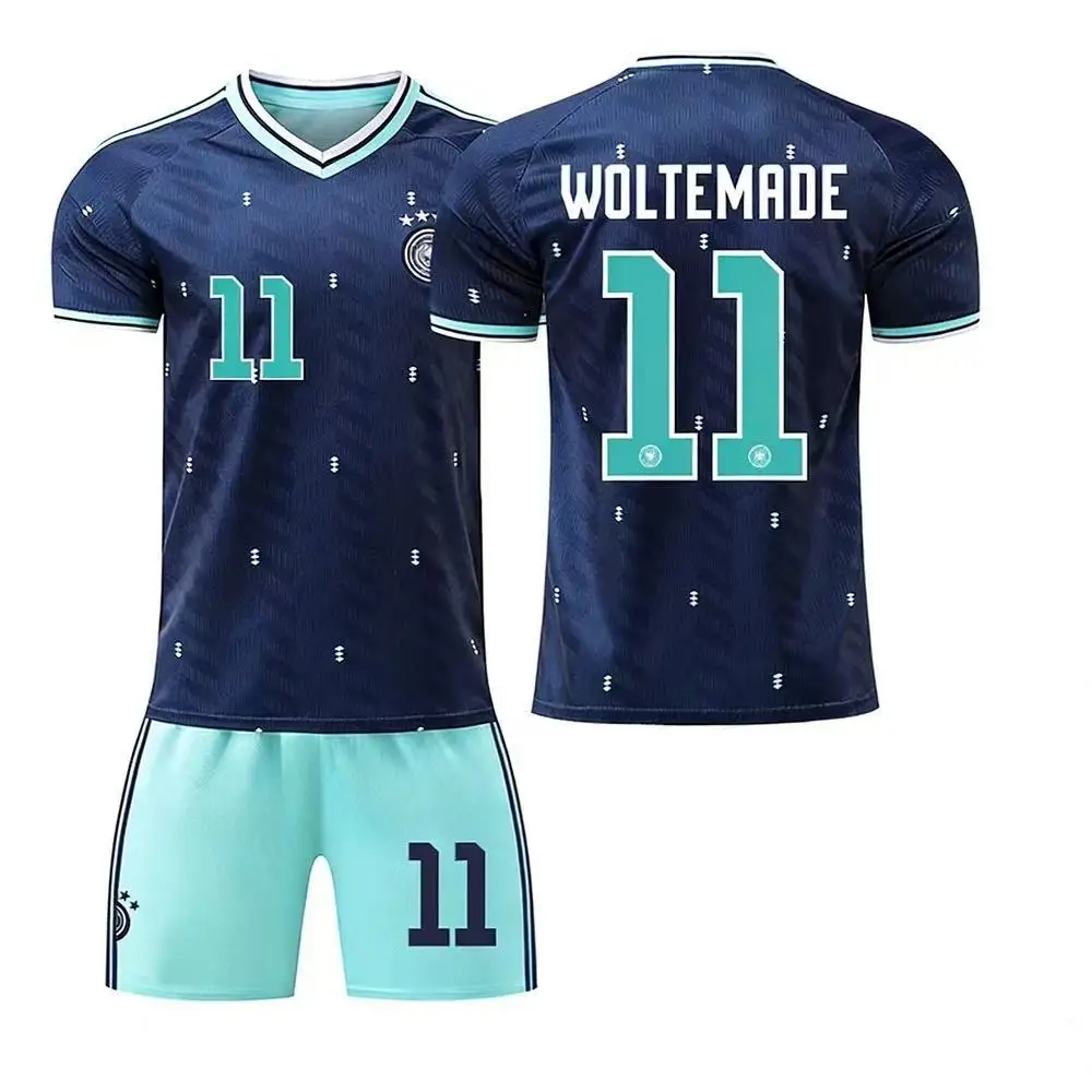 2026 World Cup Germany Home and Away Football Uniform Set Quick-Drying Men's New Cross-Border Football Uniform Short-Sleeved Jersey Summer