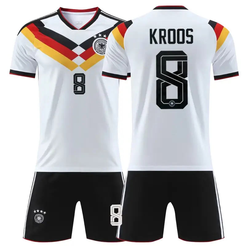 2026 World Cup Germany Home and Away Football Uniform Set Quick-Drying Men's New Cross-Border Football Uniform Short-Sleeved Jersey Summer