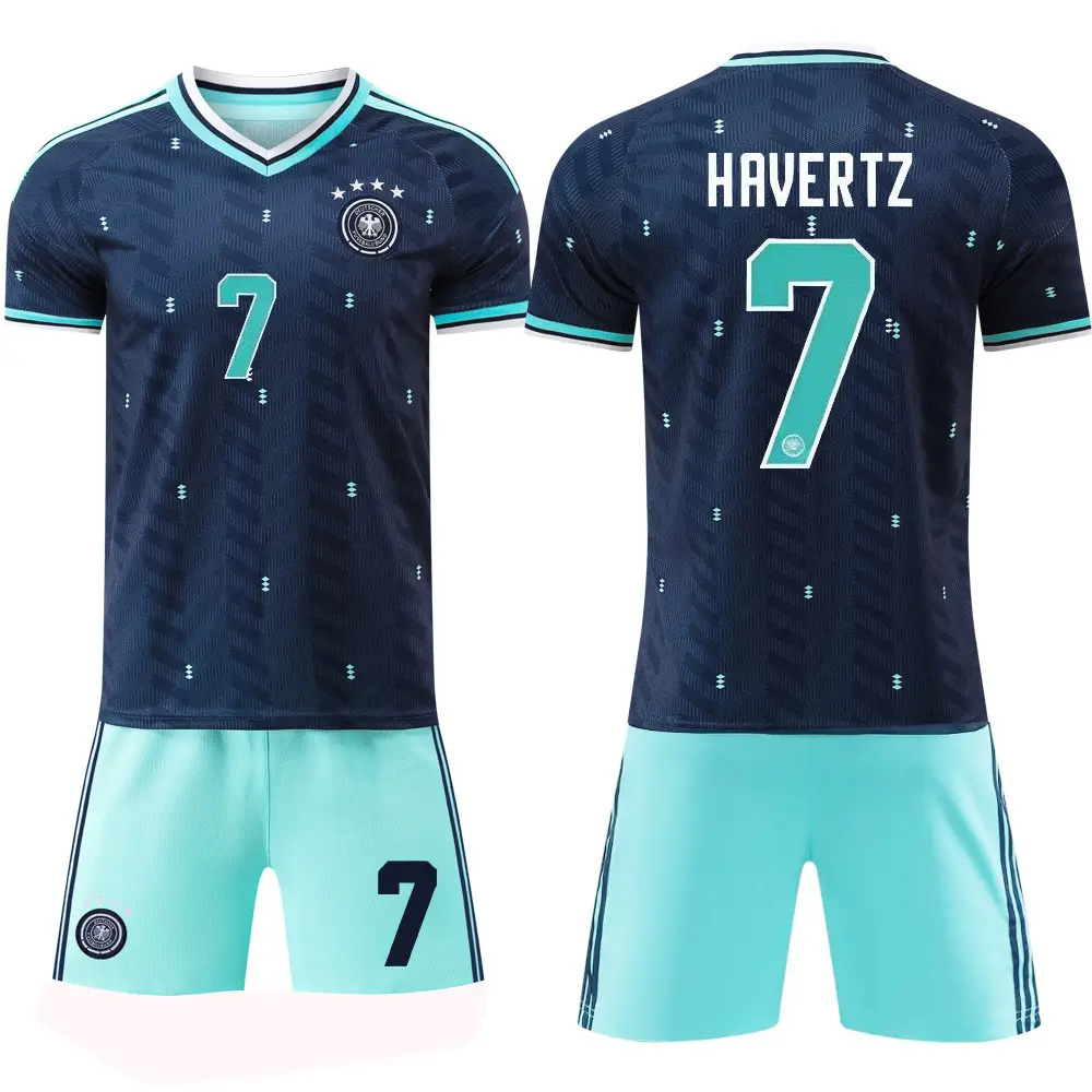 2026 World Cup Germany Home and Away Football Uniform Set Quick-Drying Men's New Cross-Border Football Uniform Short-Sleeved Jersey Summer