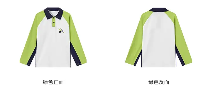 Duoduo Boys Polo T-Shirt Blue 2025 Spring Autumn — feature 42