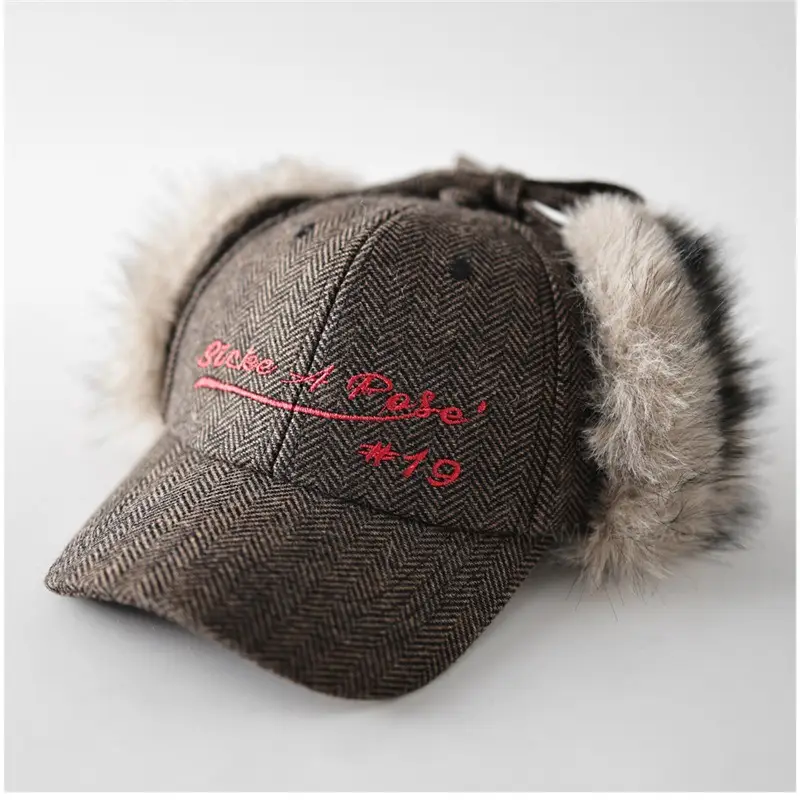 Winter Letter Embroidered Cap for Men Women - Image 6