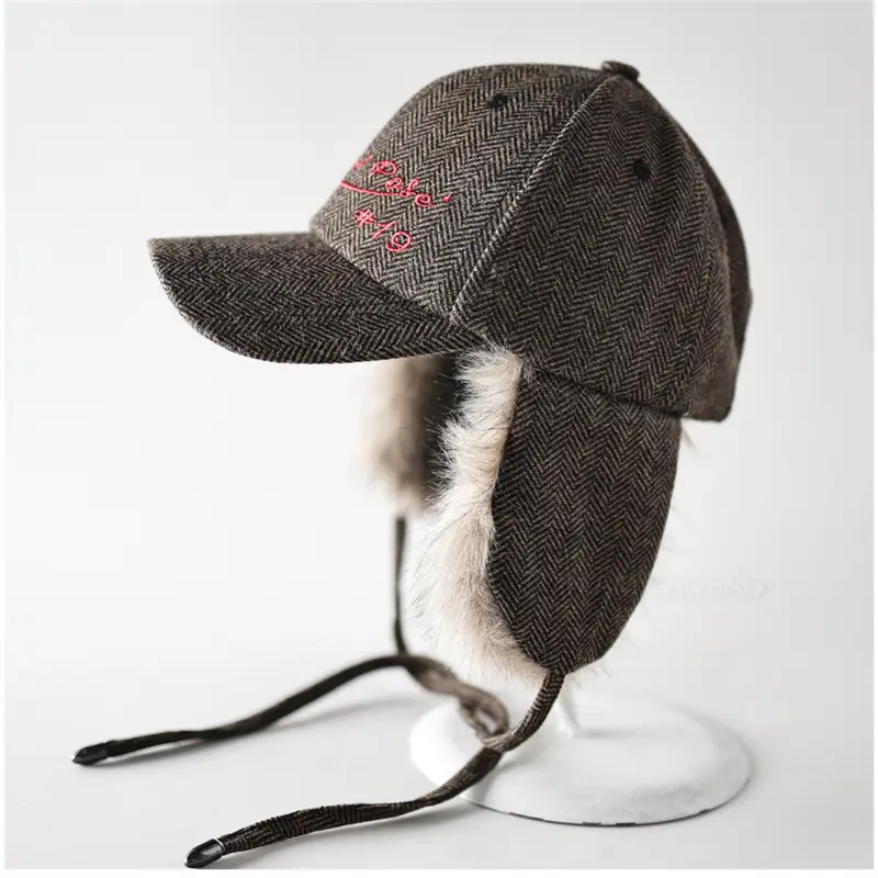 Winter Letter Embroidered Cap for Men Women - Image 7