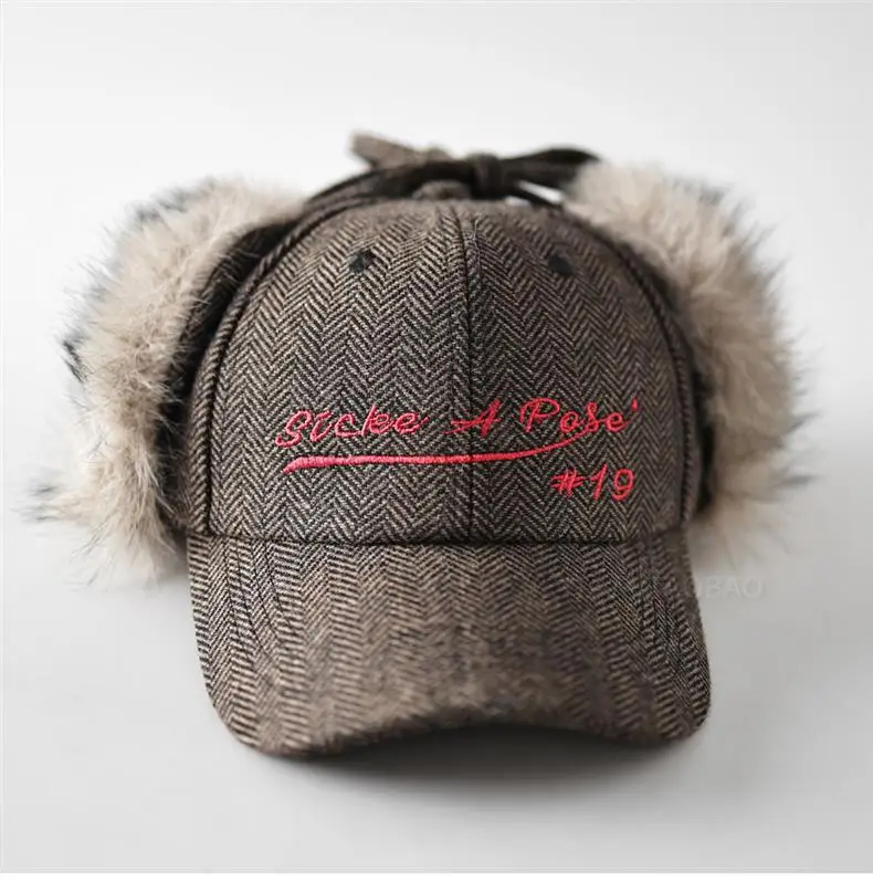 Winter Letter Embroidered Cap for Men Women — feature 2